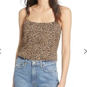 Reformation Atticus Camisole Bengal Print Medium